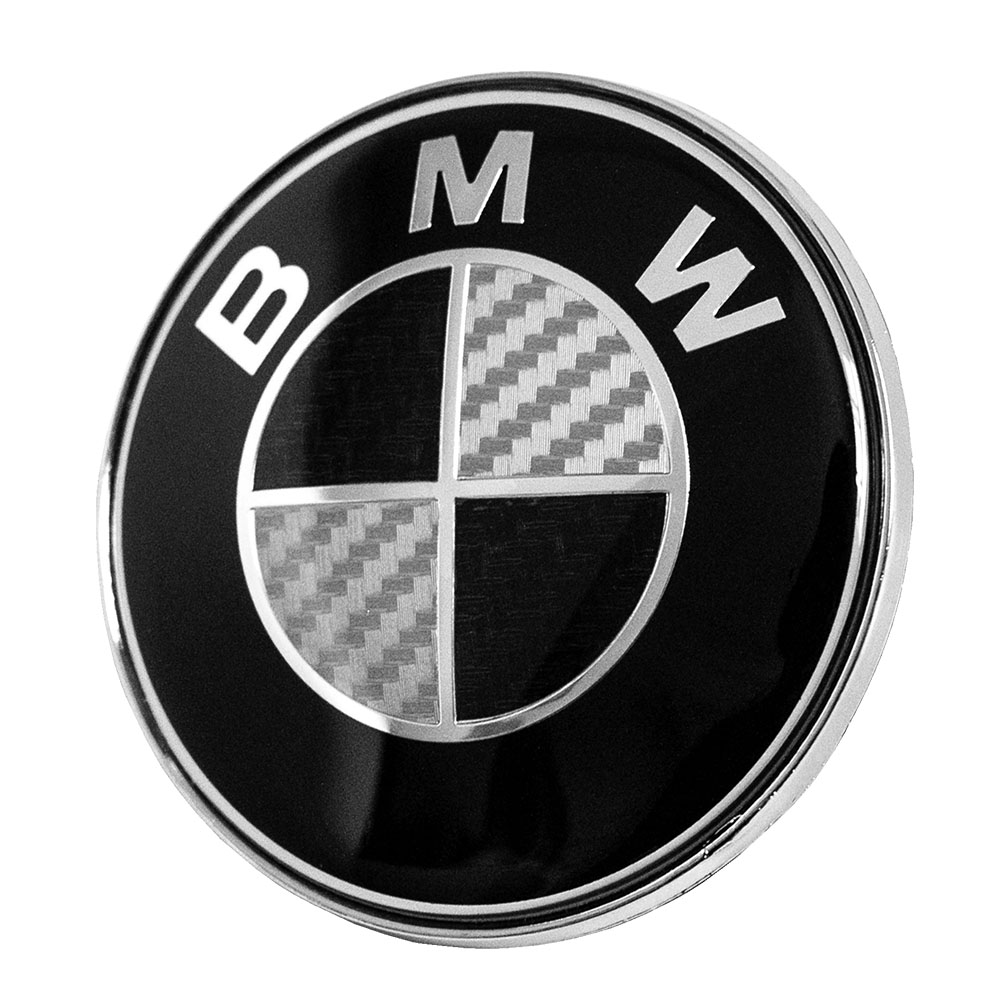 ΣΗΜΑ ΚΑΠΟ BMW CARBON ΜΑΥΡΟ 1ΤΜΧ