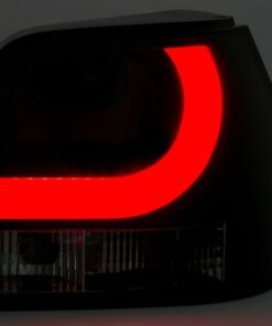 Πίσω φανάρια led lightbar design για Vw Golf IV - μαύρα - σετ 2τμχ.