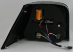 Πίσω φανάρια led lightbar design για Vw Golf IV - μαύρα - σετ 2τμχ. - Image 3