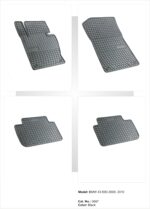 Λαστιχένια πατάκια BMW X3 E83 (2003-2010) - 4τμχ. - Image 4
