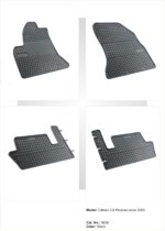 Λαστιχένια πατάκια CITROEN C4 Piccaso I (2007-2013) - 4τμχ. - Image 4