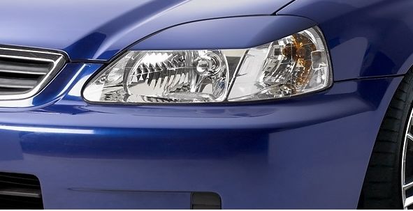 original-13945 Φρυδάκια φαναριών Honda Civic (2001-2003) προ - facelift - μαύρα - Image 1