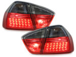 Πίσω φανάρια led BMW E90 sedan (2005-2008) - φιμέ φλας - σετ 2τμχ.