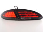Πίσω φανάρια led Seat Leon 1P (2005-2009) - μαύρα - σετ 2τμχ.