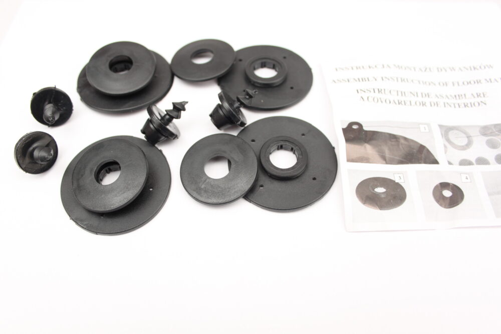 Λαστιχένια πατάκια OPEL Antara (2006-2016) / CHEVROLET Captiva I (2006-2018) - τύπου σκαφάκι - 3τμχ., Rezaw Plast