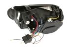 Φανάρια εμπρός Vw Golf IV - μαύρα , με λάμπες (Η1) led - σετ 2τμχ.