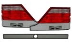 Πίσω φανάρια  Mercedes W140 (1991-1998) - φιμέ φλας - σετ 2τμχ.