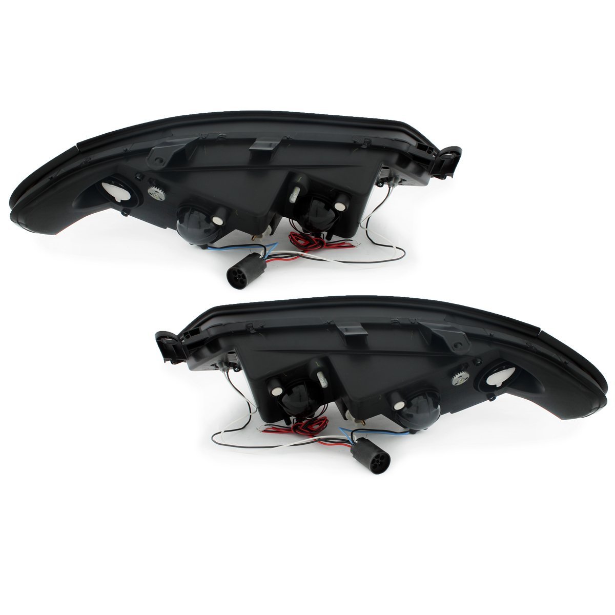 original-21784 Φανάρια εμπρός Opel Vectra B (1996-1999) angel eyes, με λάμπες (Η1) - σετ 2τμχ. - Image 1