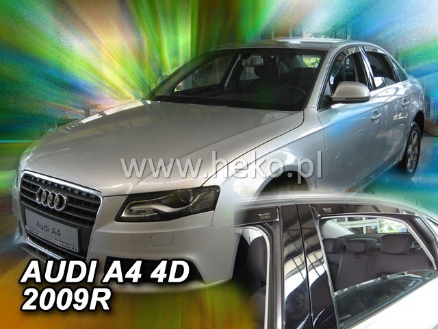 original-27783 Ανεμοθραύστες Audi A4 B8 (2009-2015) sedan - 4 τμχ. εμπρός και πίσω, Heko - Image 1