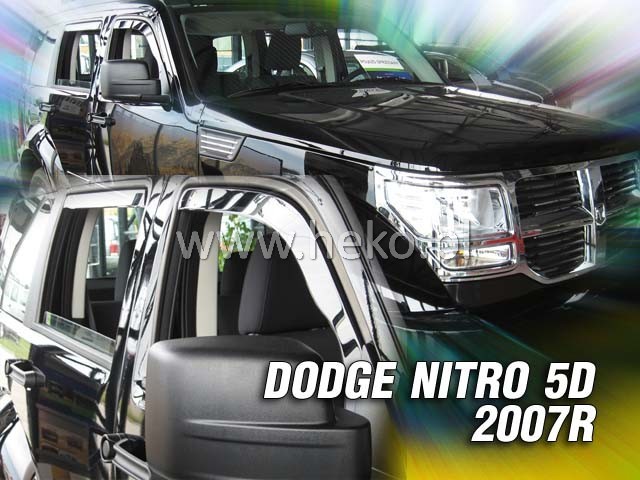 original-28214 Ανεμοθραύστες Dodge Nitro (2006-2011) 5 πορτο - 2 τμχ. εμπρός, Heko - Image 1