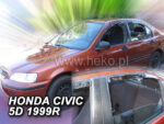 Ανεμοθραύστες Honda Accord (1988-1991) sedan - 4 τμχ. εμπρός και πίσω, Heko - Image 2