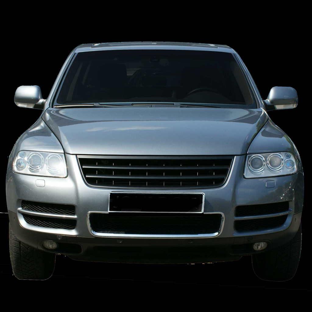 original-3780 Μάσκα Vw Touareg (2002-2006) - μαύρη, χωρίς σήμα - Image 1
