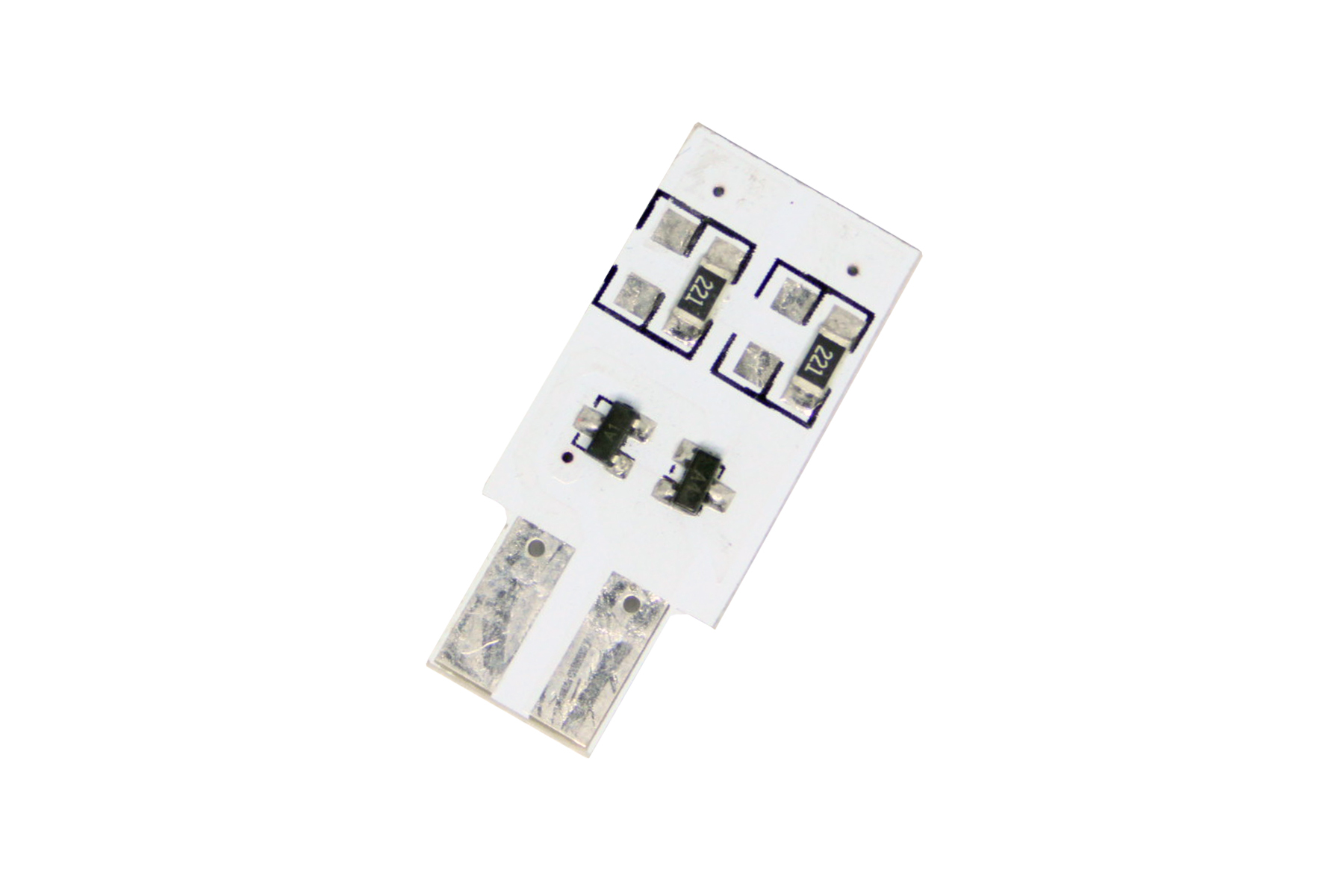 original-61820 Led λάμπα τύπου Τ10 με 4 SMD led από τη μία πλευρά - 1τμχ. - Image 1