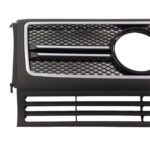 Μάσκα Mercedes W461 / W463 G-CLASS (1990-2013) - μαύρη με πλαίσιο χρωμίου AMG - Image 3