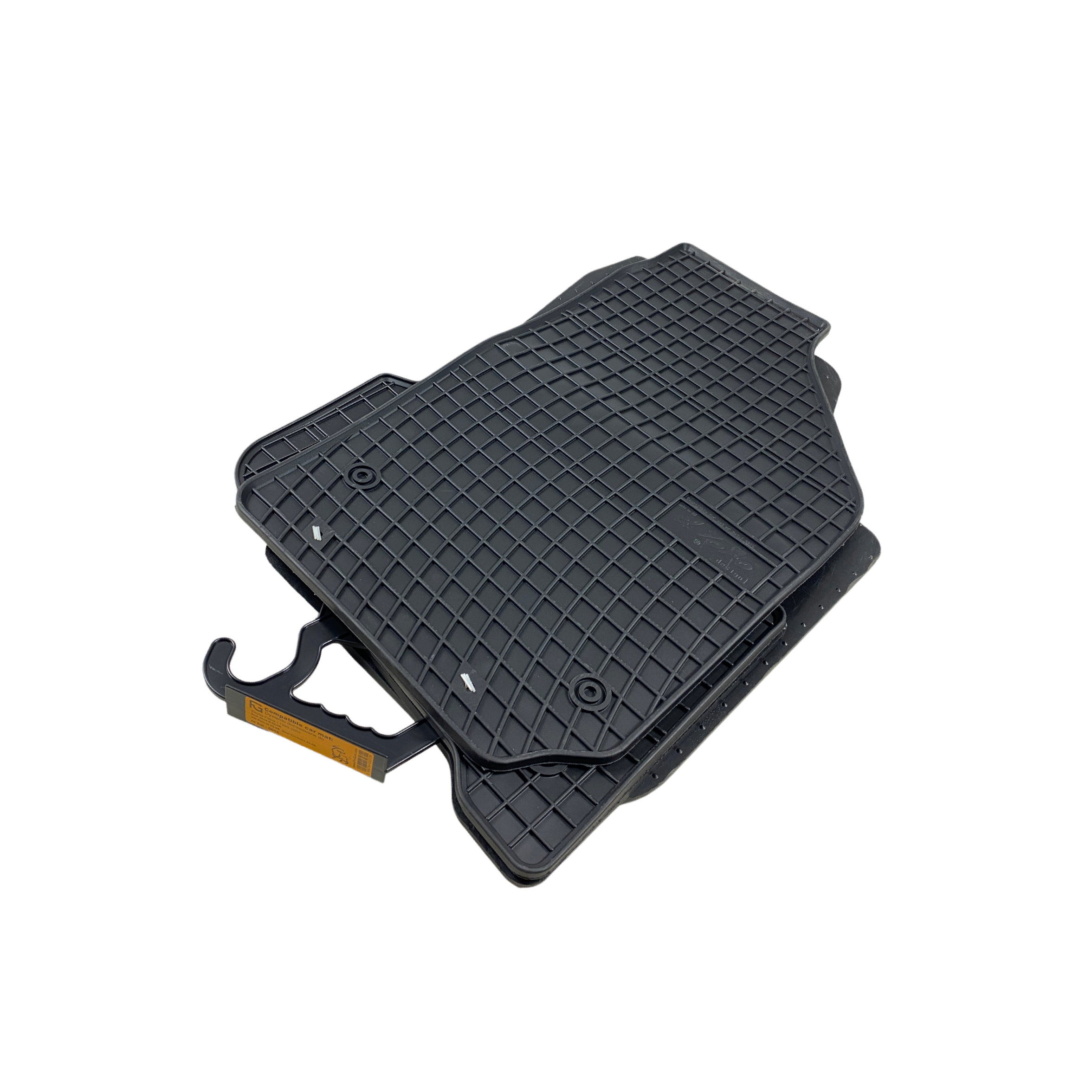 original-74434 Λαστιχένια πατάκια VW Polo (2002-2008) / SEAT Cordoba, Ibiza (2002-2008) / SKODA Fabia (1999-2008) - 4τμχ. - Image 1