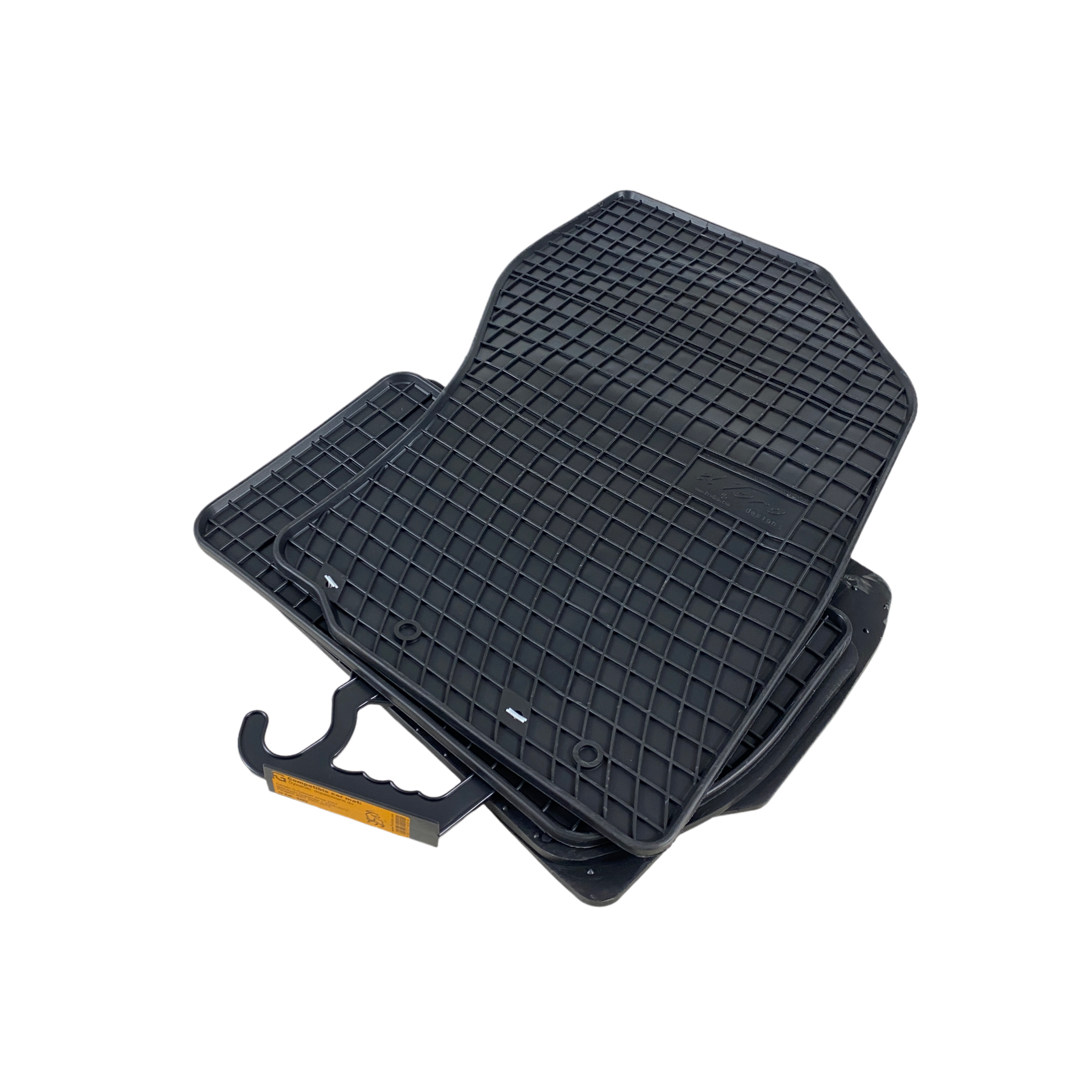 original-74663 Λαστιχένια πατάκια PEUGEOT 4007 / CITROEN C-Crosser (2007-2012) / MITSUBISHI Outlander II (2005-2012) - 4τμχ. - Image 1