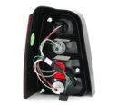 Πίσω φανάρια Vw Golf III combi - μαύρα chrome - σετ 2τμχ. - Image 3