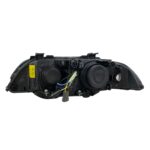 Φανάρια εμπρός BMW E39 (1995-2003) angel eyes - μαύρα , με λάμπες (Η7) - σετ 2τμχ. - Image 8