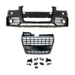 Προφυλακτήρας εμπρός Audi A4 B7 8E (2004-2008) - S3 Design με γρίλια χρωμίου , με ανοίγματα πιτσιλίθρες - Image 2