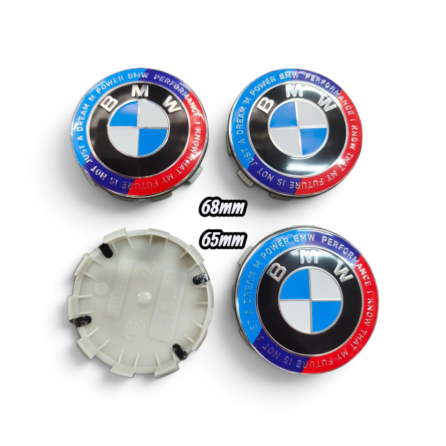 Καπάκια ζαντών BMW M Power Performance Blue-Red Καπάκια ζαντών BMW M Power Performance Blue-Red