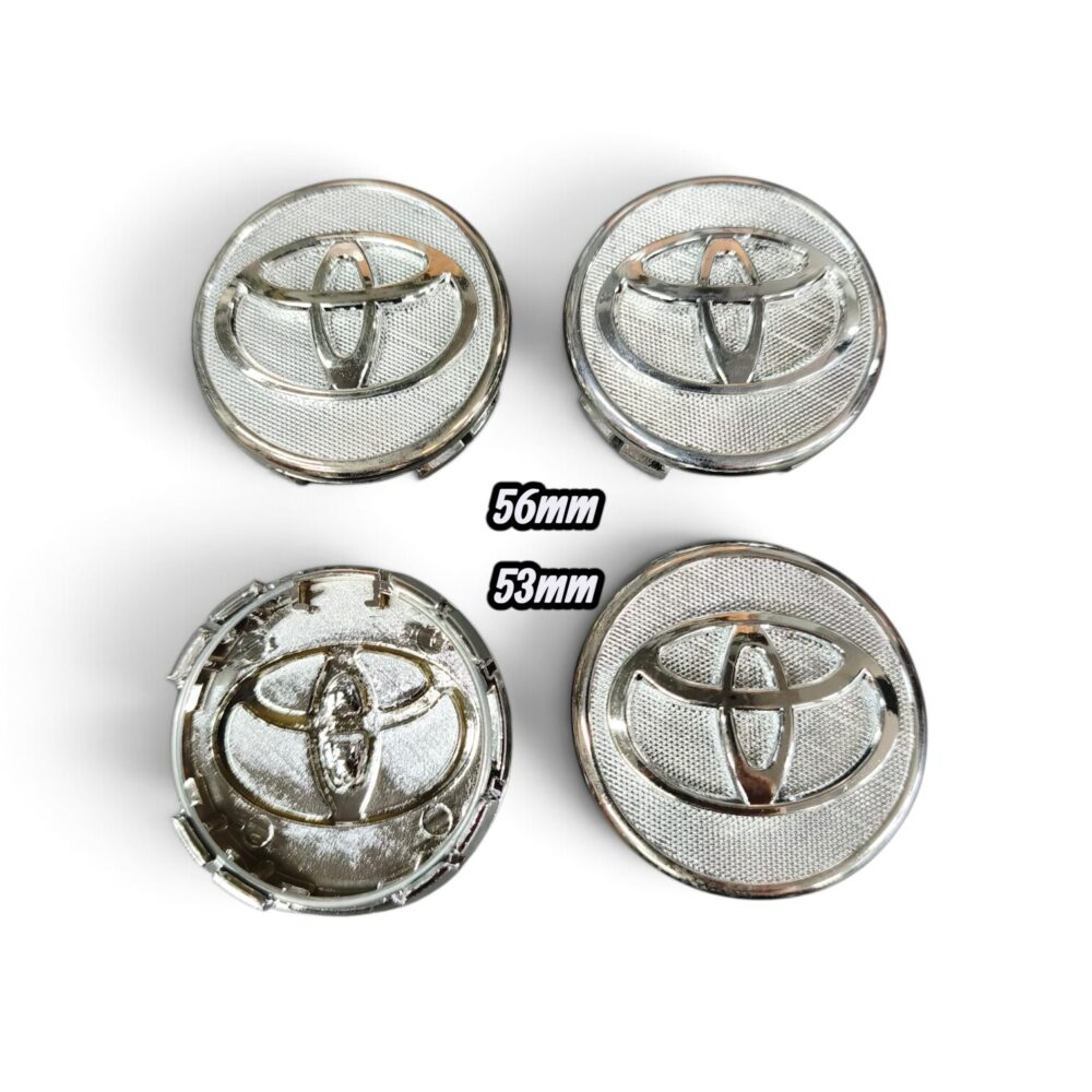 Καπάκια ζαντών Toyota χρωμίου μικρά
