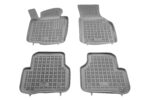 Λαστιχένια πατάκια VW Passat B6 / B7 (2005-2014) / Tiguan (2007-2016) / Jetta (2010-2018) - τύπου σκαφάκι - γκρι - 4τμχ., Rezaw Plast