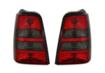 Πίσω φανάρια Vw Golf III combi - μαύρα chrome - σετ 2τμχ.
