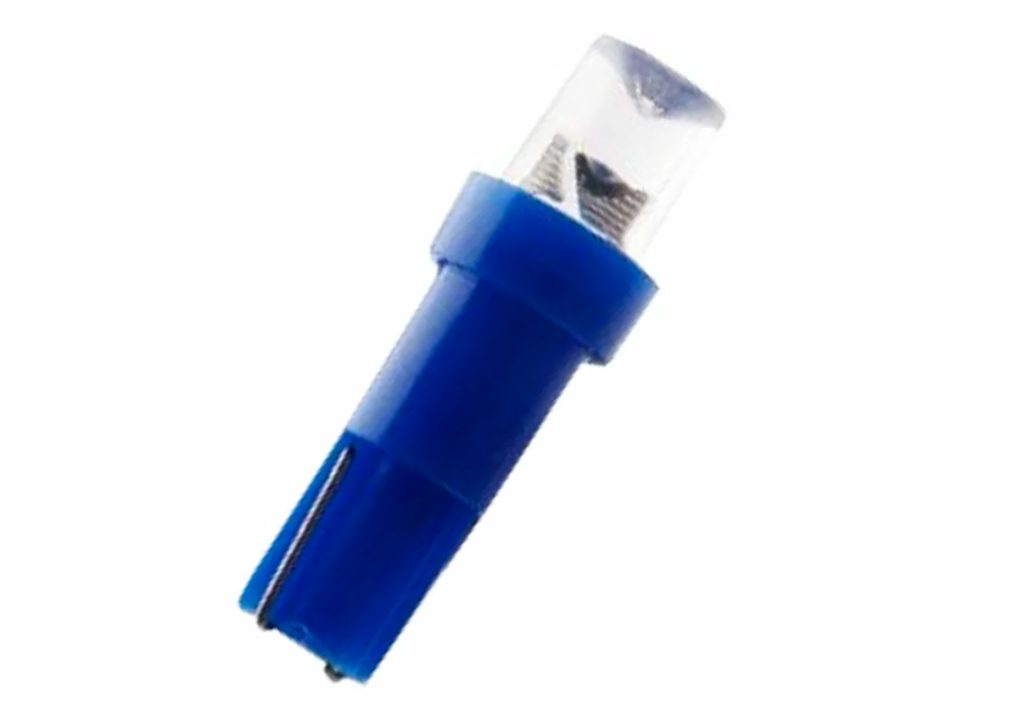original-61689 Led λάμπα τύπου T5 12V/1.2W μπλε - 1τμχ. - Image 1