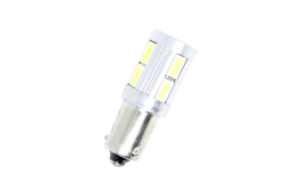 Led λάμπα τύπου BA9S 5W με 10 SMD led - CANBUS - 1τμχ.