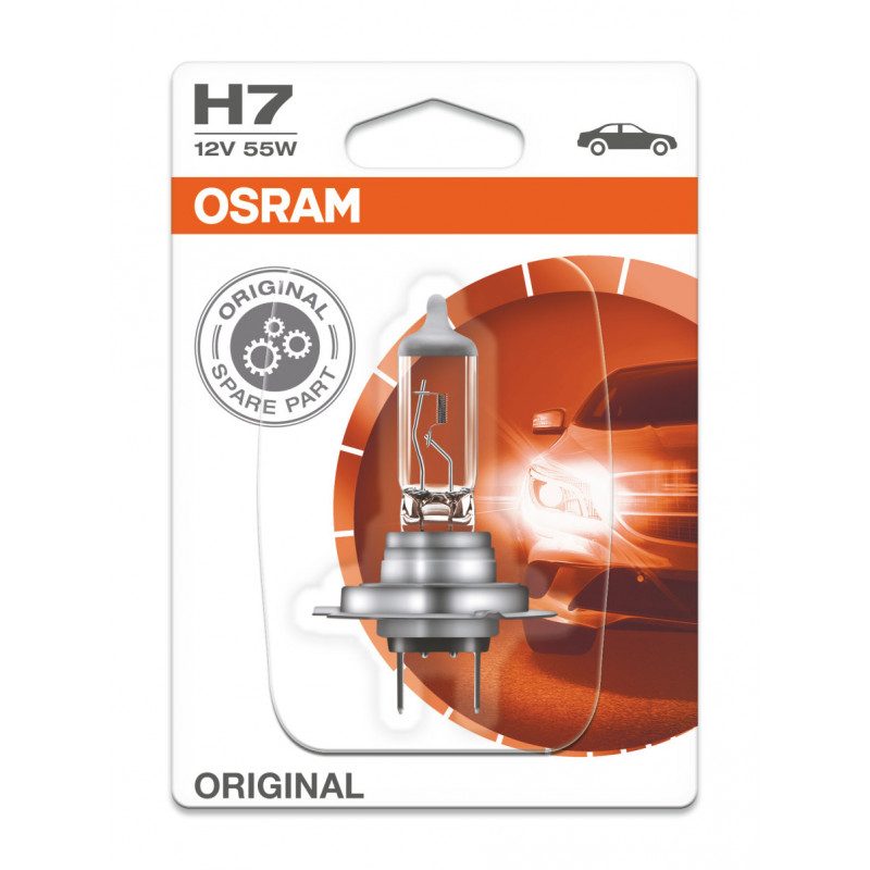 original-63768 Λάμπα αλογόνου H7 Osram - 1 τμχ. καρτέλα - Image 1