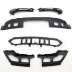 Αεροδυναμικό πακέτο BMW X5 E70 (2007-2010) μάυρο γυαλιστερό - σετ 7 τμχ. - Image 6