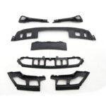 Αεροδυναμικό πακέτο BMW X5 E70 (2007-2010) μάυρο γυαλιστερό - σετ 7 τμχ. - Image 7