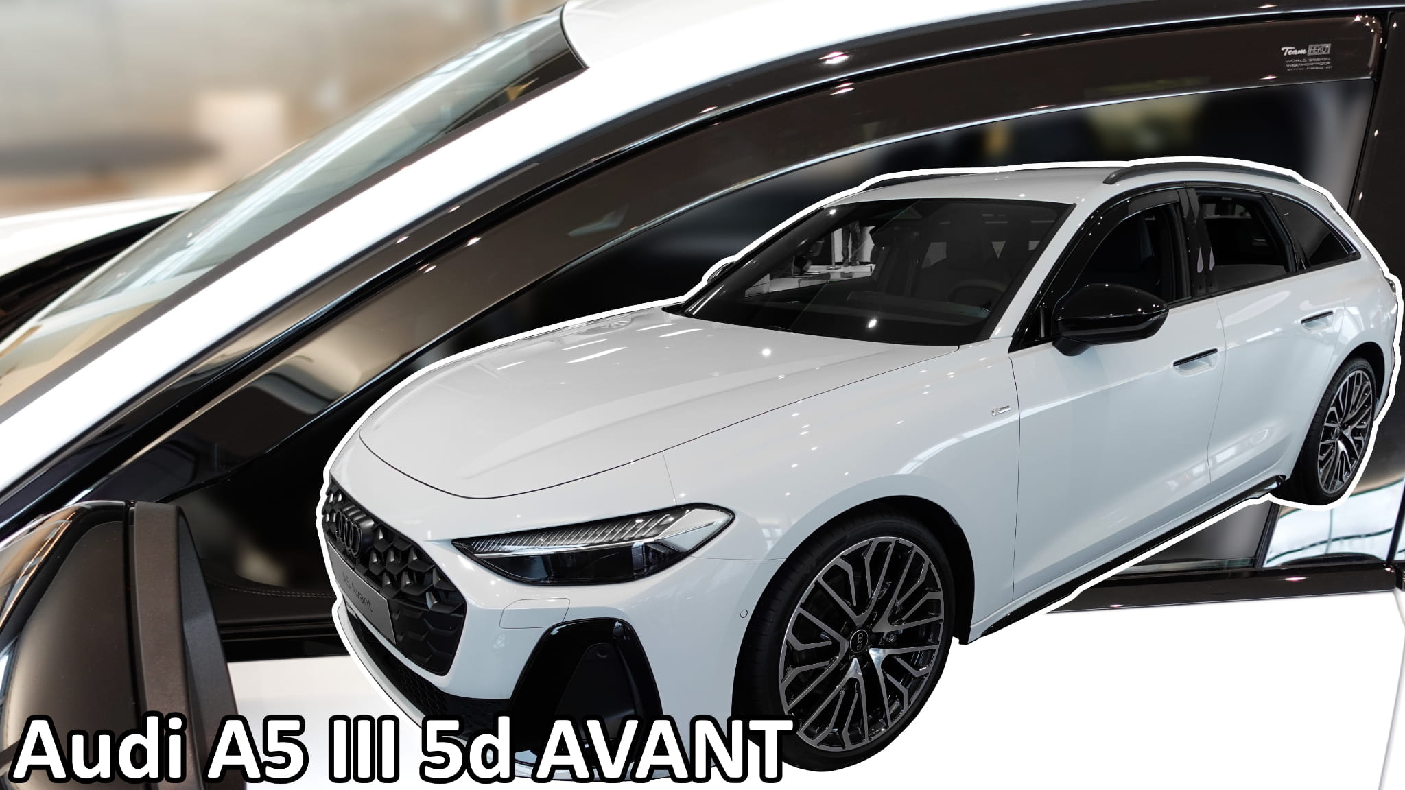 original-87803 Ανεμοθραύστες Audi A5 (2024+) liftback, combi - 2τμχ. εμπρός, Heko - Image 1