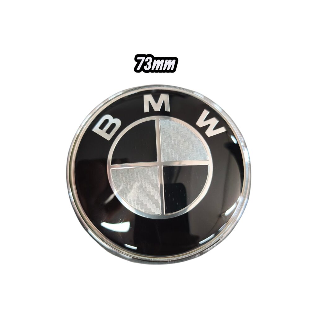 Σήμα καπό BMW 73mm Black Carbon