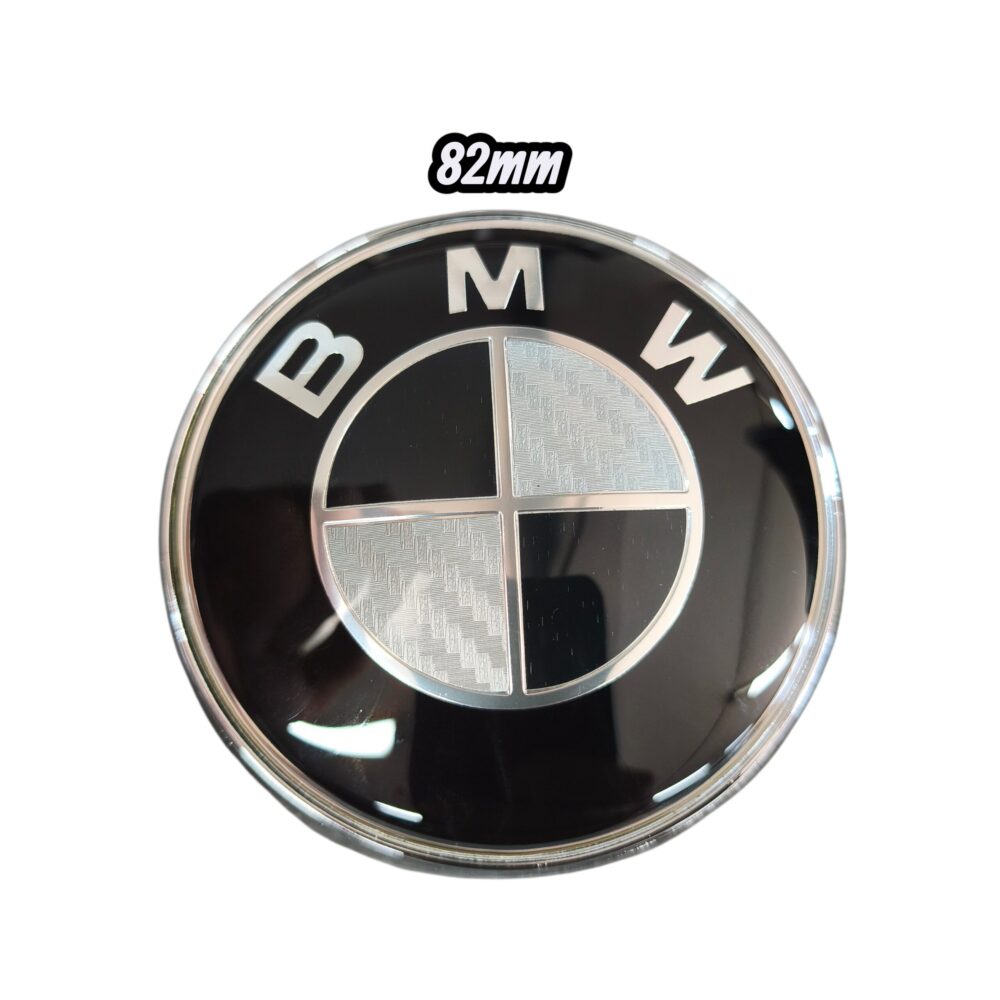 Σήμα καπό BMW 82mm Black Carbon