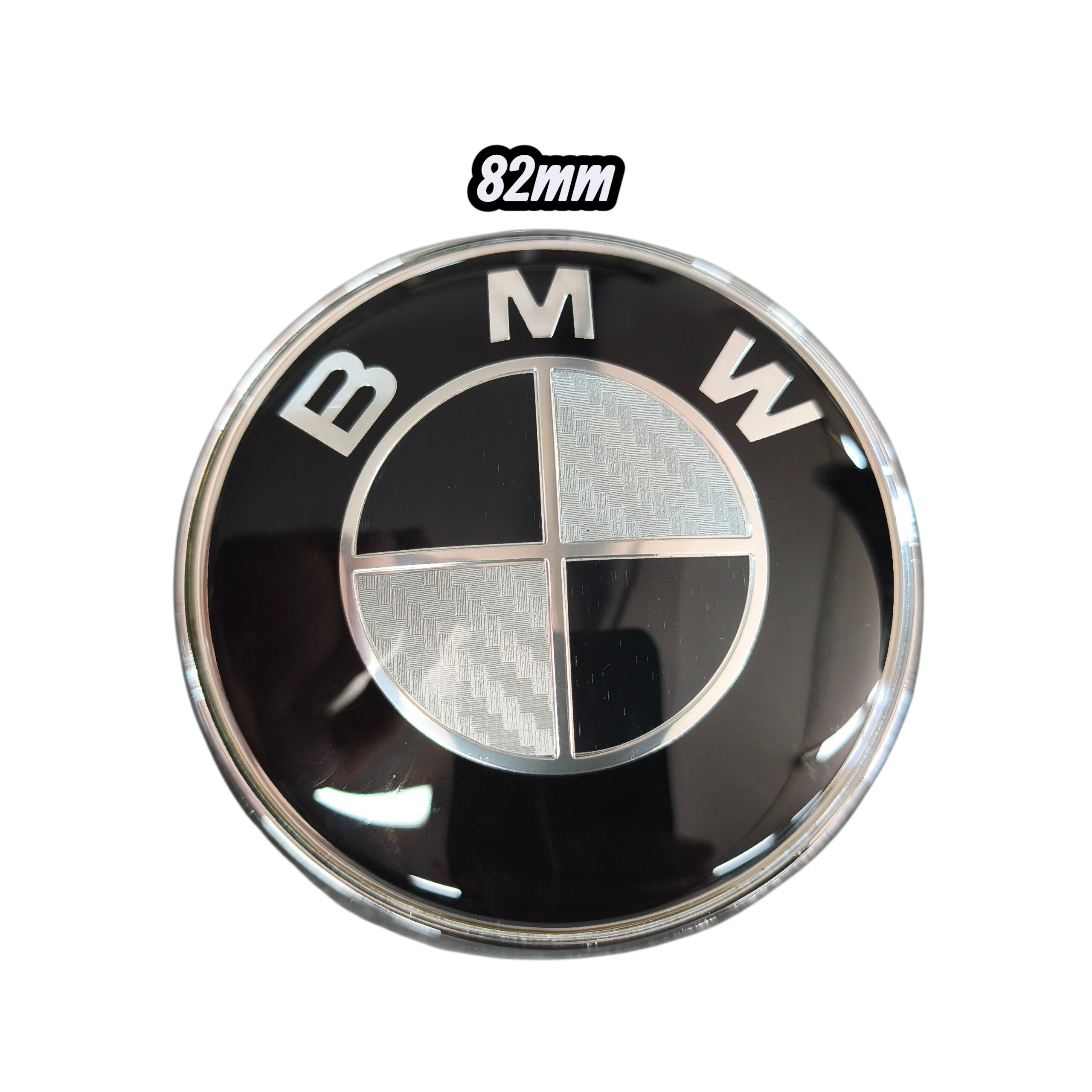 Σήμα καπό BMW 82mm Black Carbon Σήμα καπό BMW 82mm Black Carbon