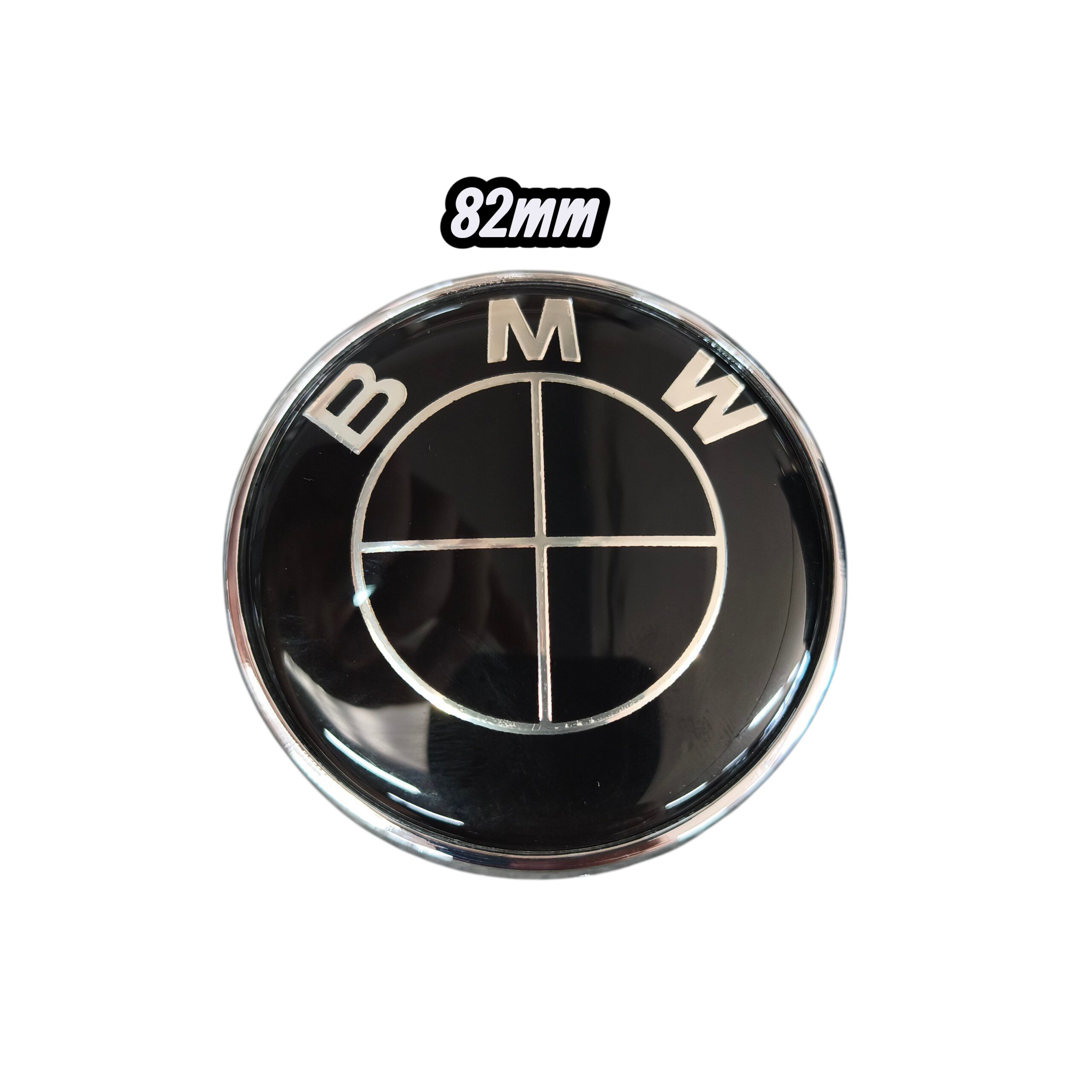 Σήμα καπό BMW 82mm Black Total Σήμα καπό BMW 82mm Black Total
