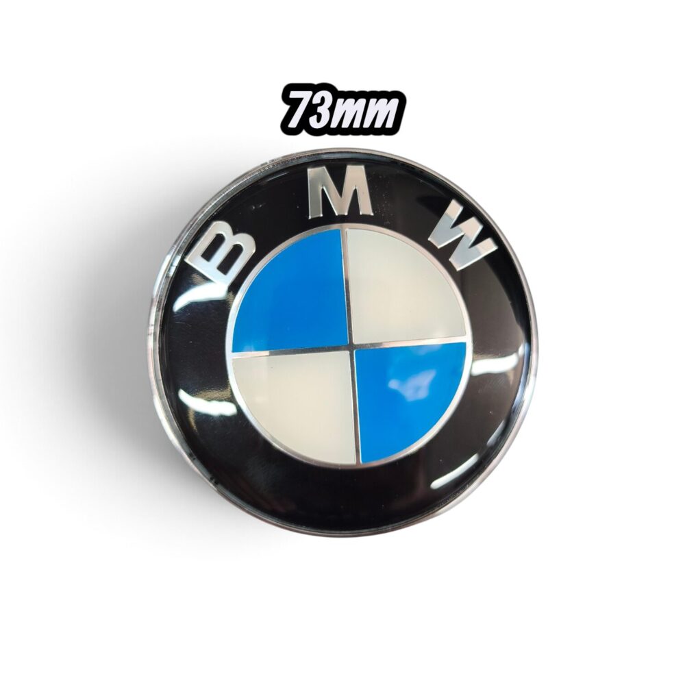 Σήμα καπό BMW άσπρο μπλε 73mm