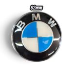 Σήμα καπό BMW άσπρο μπλε 82mm