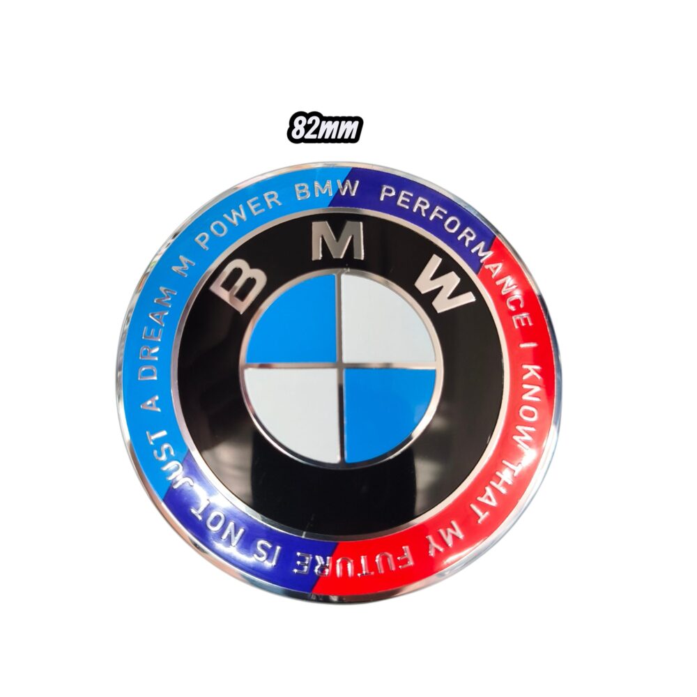 Σήμα καπό BMW M Performance 82mm 50th Year Anniversary
